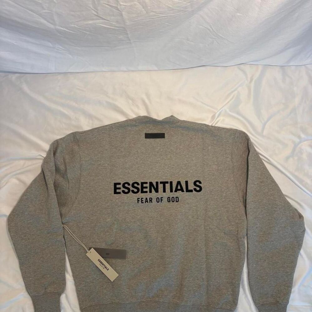 Essentials Fear of god Grey Crewneck S